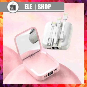 20000mAh 2 in 1 Makeup Mirror Mini Power Bank