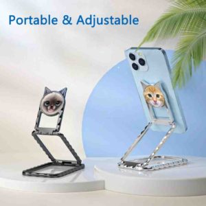 3-in-1 Mobile Cat Phone Stand