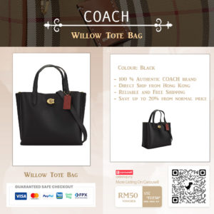 Coach Willow Tote 24 Bag _20010