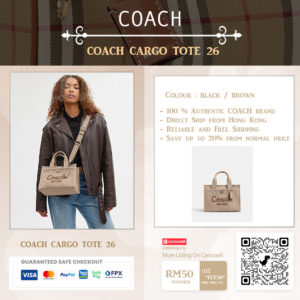Coach Cargo Tote 26_20018