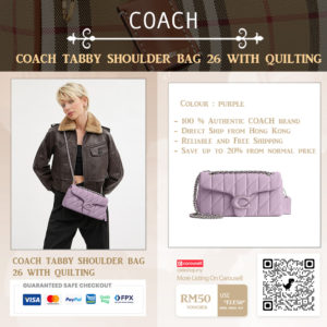 Coach Tabby Shoulder Bag 26 With Quilting_20020